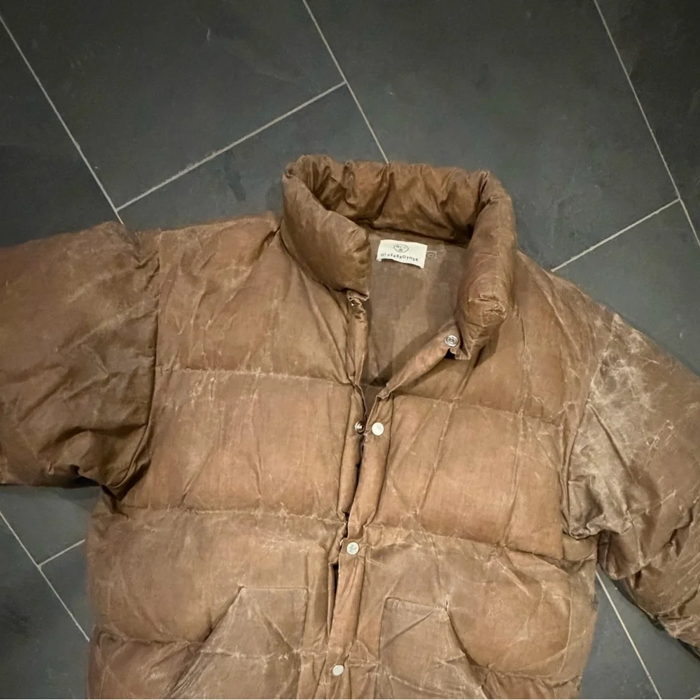 Olderbrother waxed Puffer Jacket - Picture 5 of 5